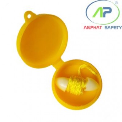 Nhét tai chống ồn màu trắng 1 tầng (có hộp đựng)
